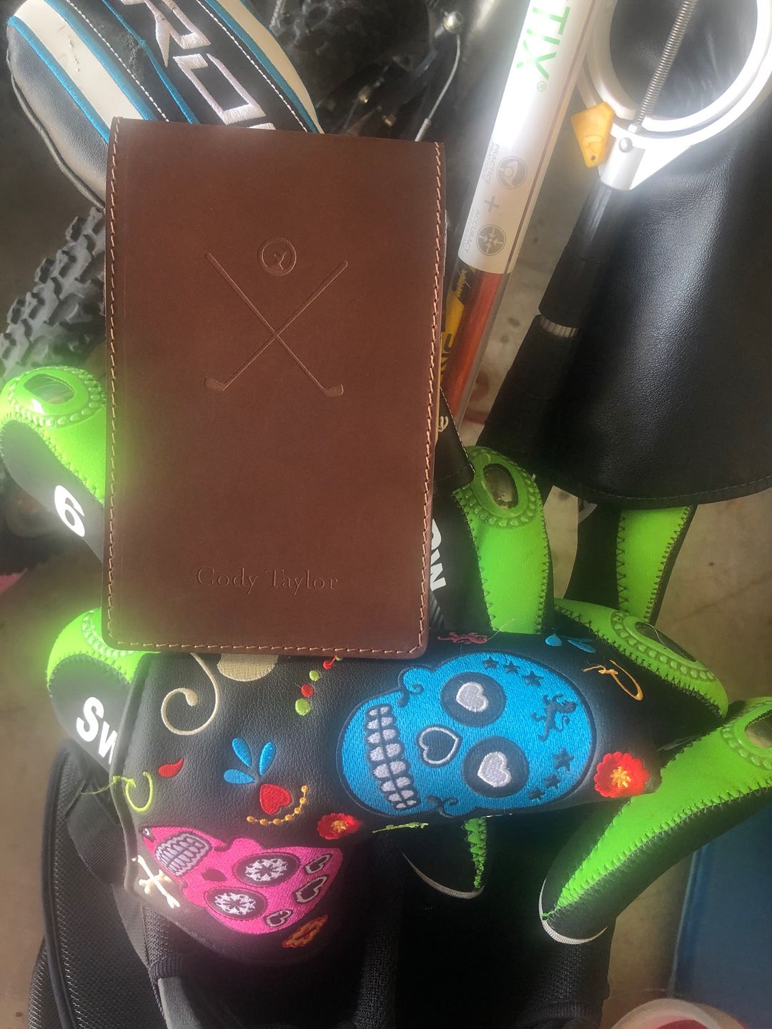 Customer photo review of Yardage Book Cover