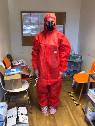 Customer photo review of Stealth P3 Respirator Facemask