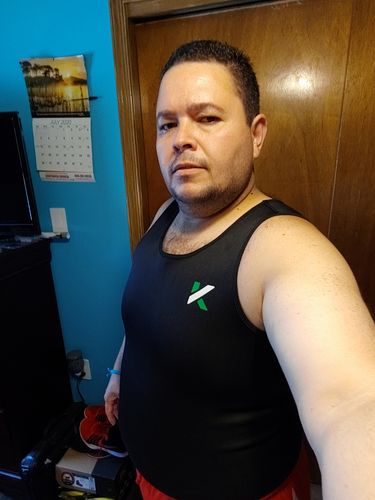 Customer photo review of The Kewlioo Sauna Vest