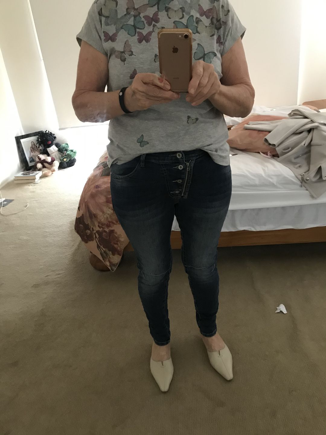Customer photo review of Italian Star Jeans - Blue Denim