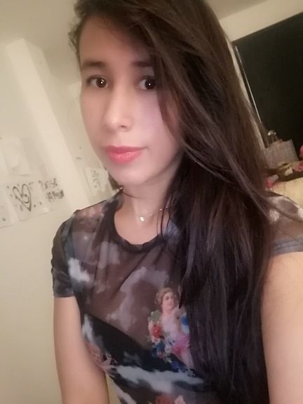 Customer photo review of Aesthetic angels Mesh top