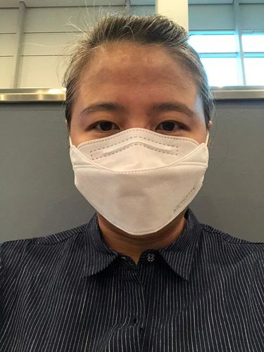 Customer photo review of AirQUEEN Nanomask