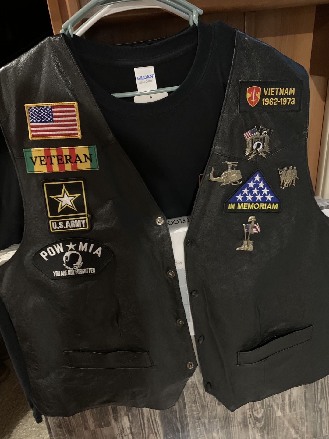 Customer photo review of POW*MIA Memorial Pin