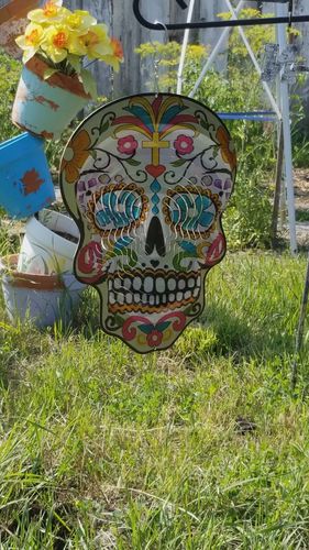 Customer photo review of Sugar Skull Wind Spinners