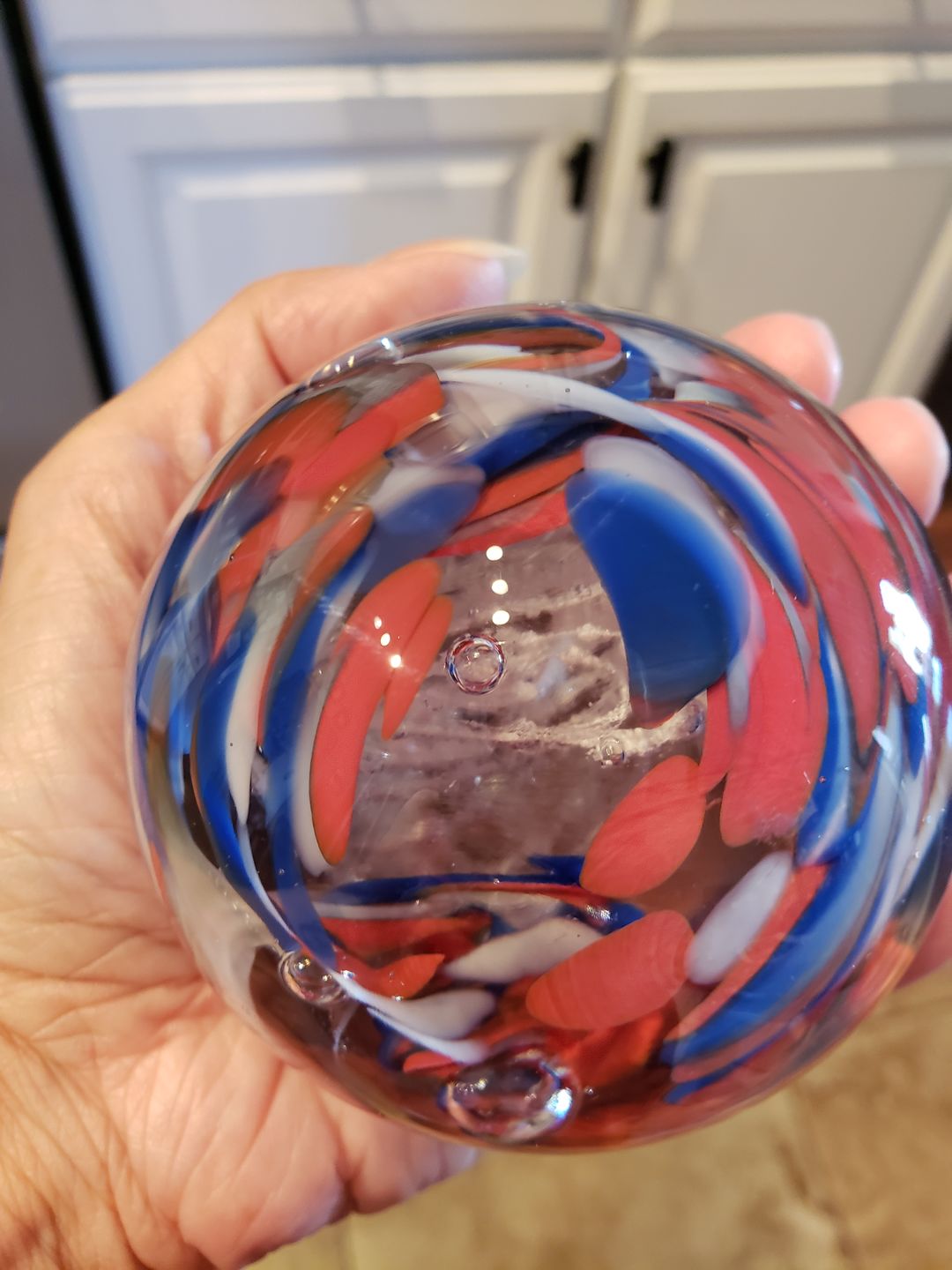 Customer photo review of American Confetti Orb