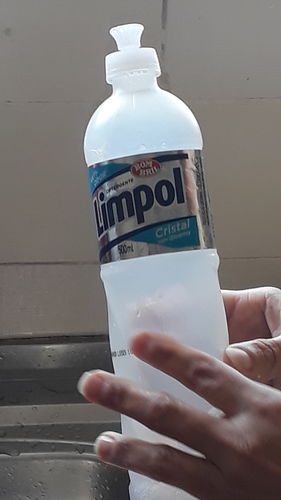 Customer photo review of Cesta Kit Limpeza Plus
