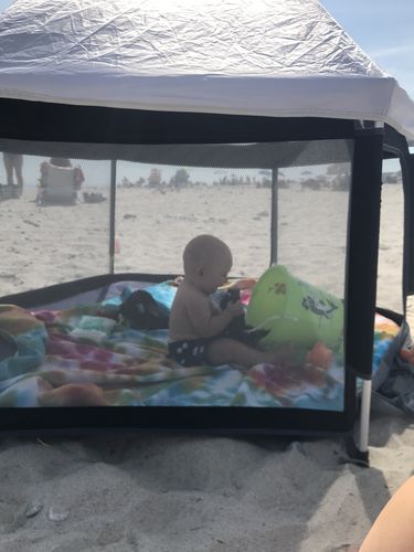 Customer photo review of Pop N' Go® Playpen