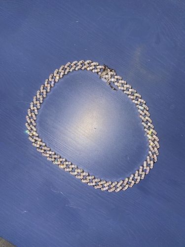 Customer photo review of Thin Cuban link chocker