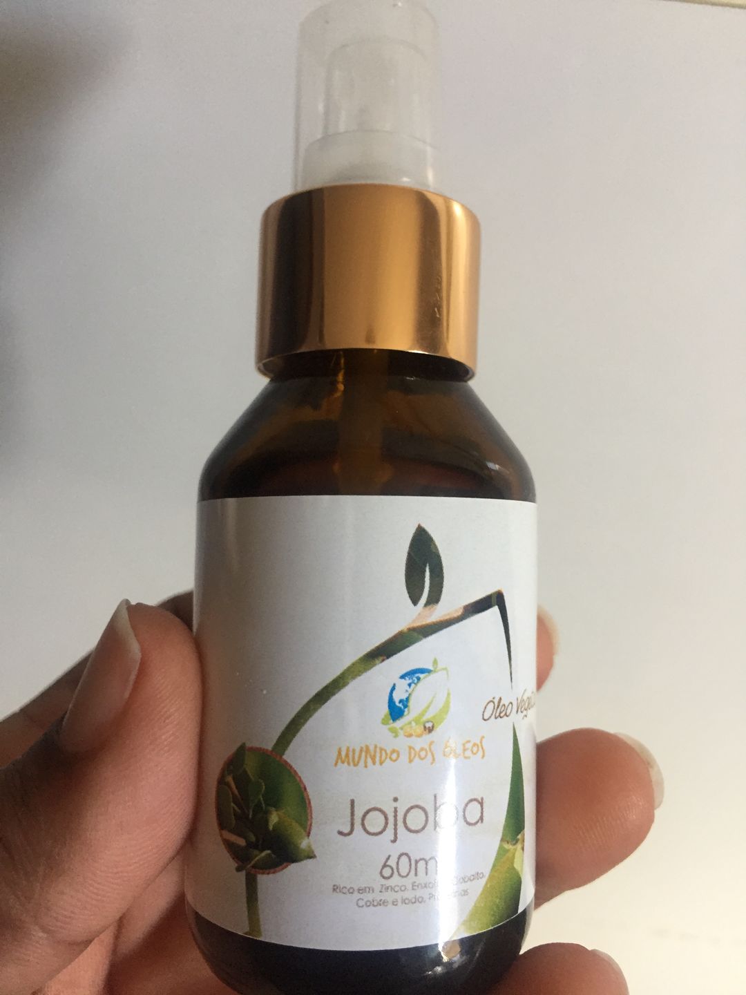 Customer photo review of Óleo de Jojoba