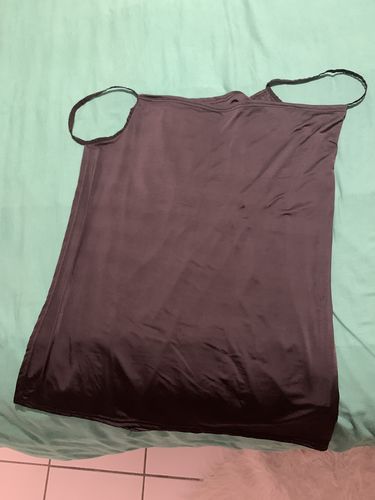 Customer photo review of Robe serviette 2 en 1