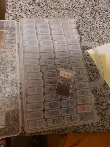 Customer photo review of Diamond Painting - Transparente Aufbewahrungsbox