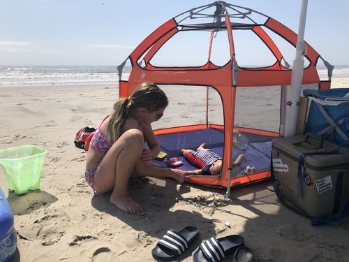 Customer photo review of Pop N' Go® Playpen