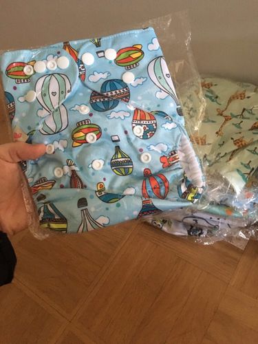 Customer photo review of Pocket Cloth Diapers
