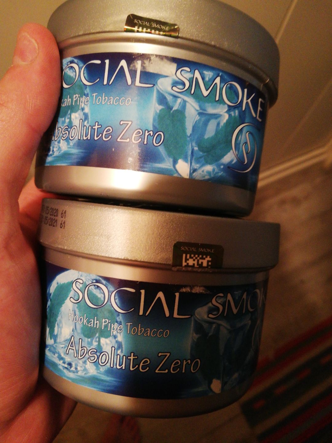 Customer photo review of Social Smoke Shisha 250g
