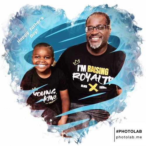 Customer photo review of Raising Royalty - Blk & Gld Premium