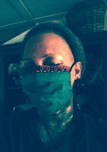 Customer photo review of PACK OF 6 ADULT REUSABLE FACE MASK