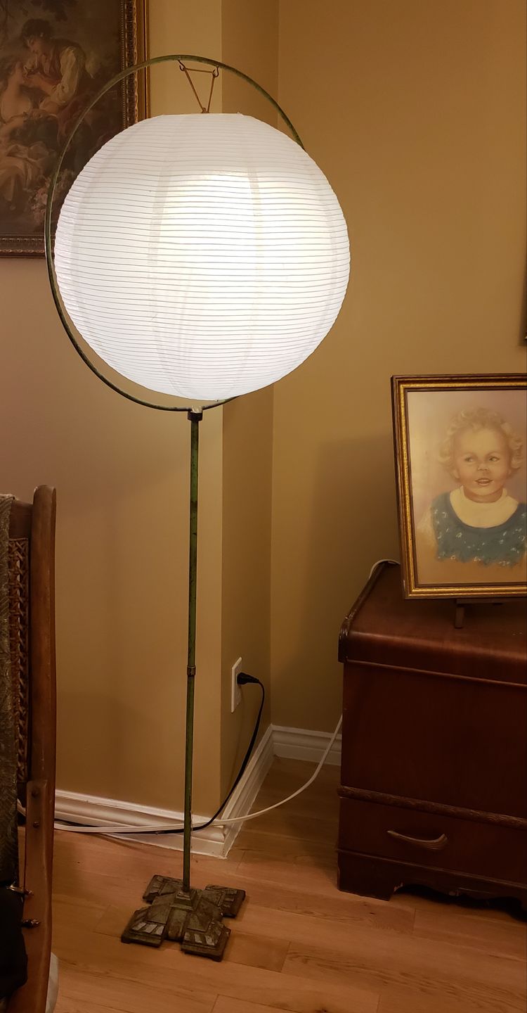 Customer photo review of 20" White Fine Line Premium Even Ribbing Paper Lantern, Extra Sturdy