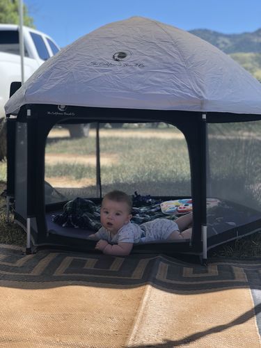 Customer photo review of Pop N' Go® Playpen