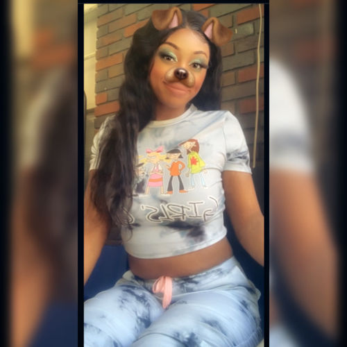 Customer photo review of Fashion Casual Printed Slim Two-piece Set