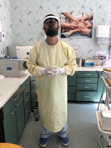 Customer photo review of Stealth P3 Respirator Facemask