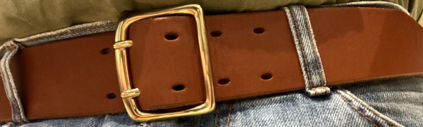 Customer photo review of The Wide Belt