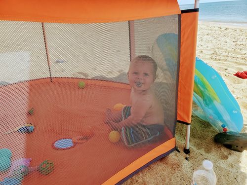 Customer photo review of Pop N' Go® Playpen