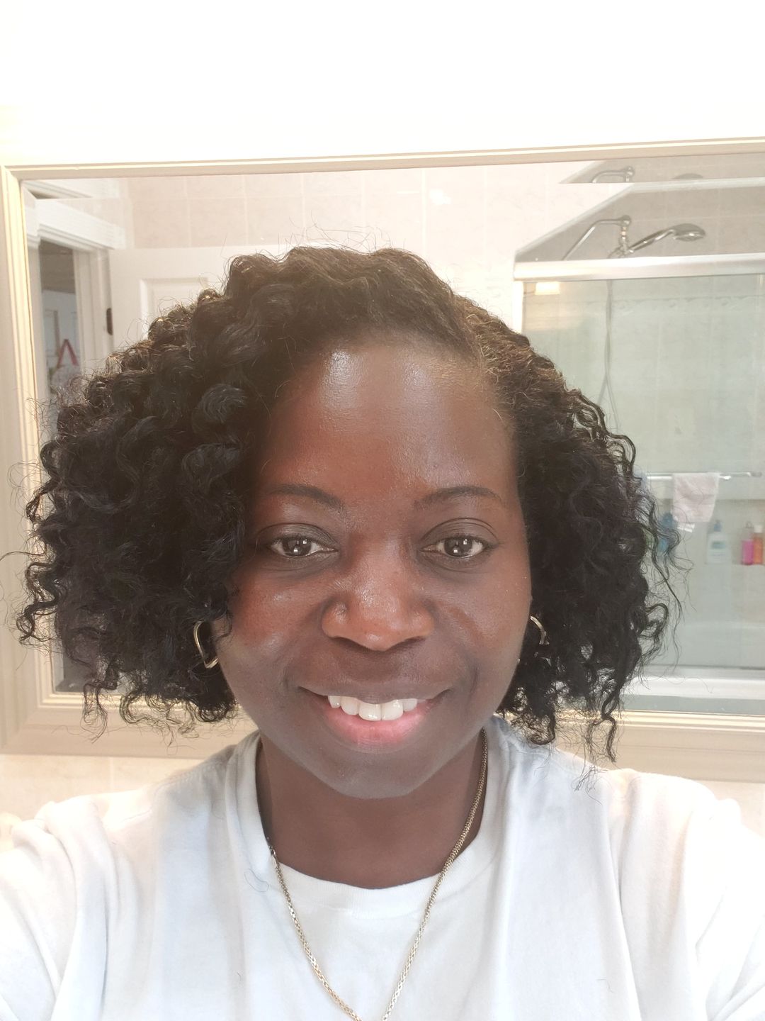 Customer photo review of Step 1: Moroccan Rhassoul 5-in-1 Clay Treatment (For Tight Curls)