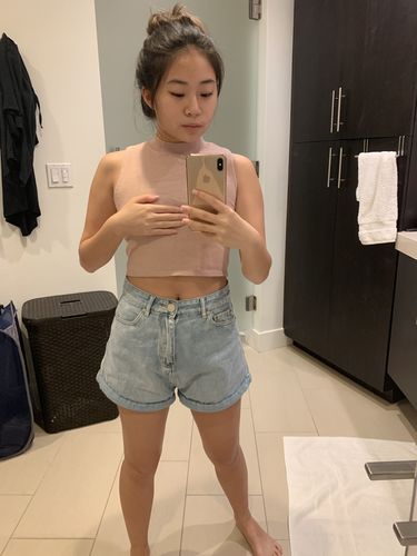 Customer photo review of Alamar Sweater Tank Top