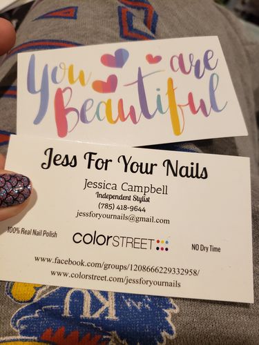 Customer photo review of "You are Beautiful" Pack of stickers