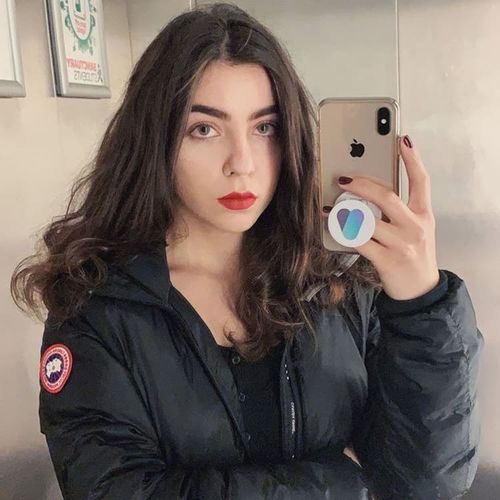 Customer photo review of Icoloured® Queen Brown Colored Contact Lenses
