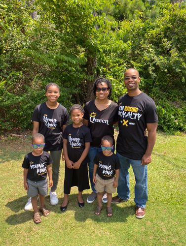 Customer photo review of Young Queen In Training - Kids Tee