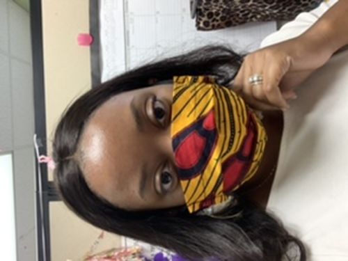 Customer photo review of PACK OF 6 ADULT REUSABLE FACE MASK