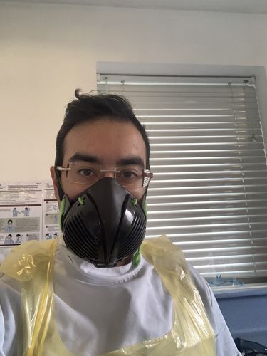 Customer photo review of Stealth P3 Respirator Facemask