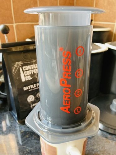 Customer photo review of Aero Press Coffee Maker