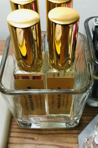 Customer photo review of Women's Body Oil Perfume Mist
