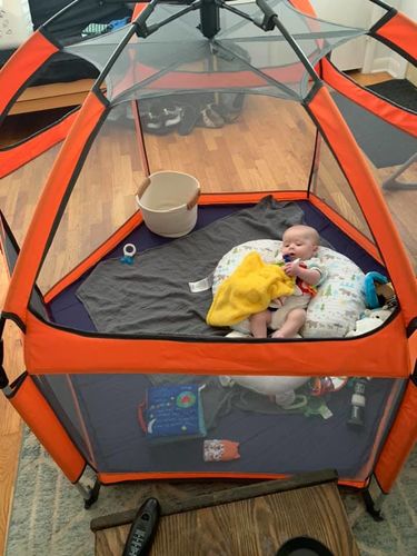 Customer photo review of Pop N' Go® Playpen