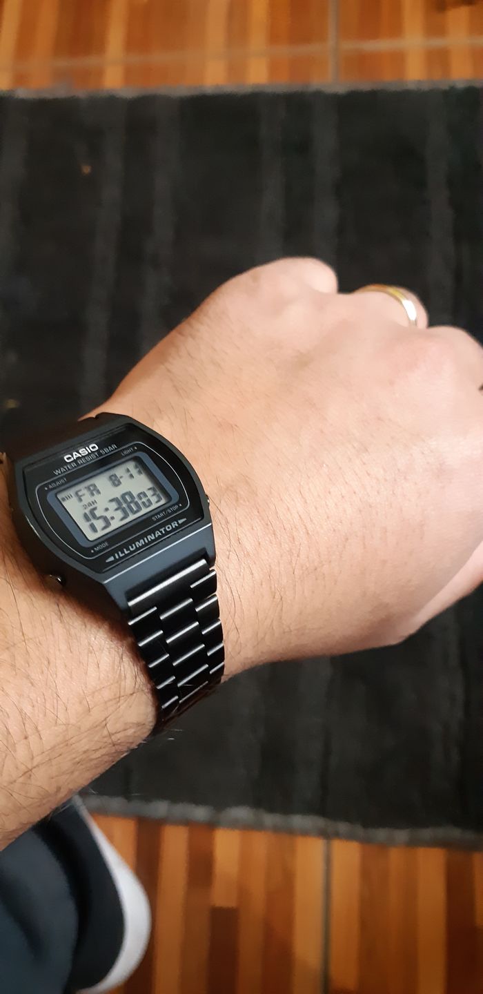 Customer photo review of Reloj Casio Vintage B640WB-1ADF Digital Metálico Negro