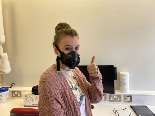 Customer photo review of Stealth P3 Respirator Facemask