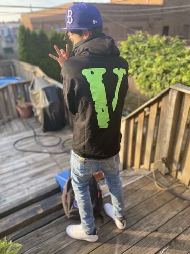 Customer photo review of VLONE I LOVE CHI HOODIE