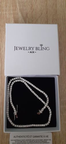 Customer photo review of TENNIS. - 3MM 18K