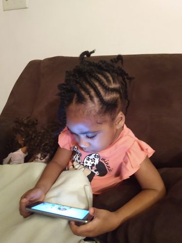 Customer photo review of Nae Nae's 9oz Hair Boost Special