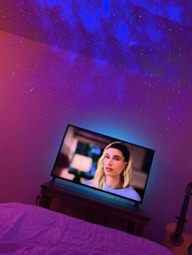 Customer photo review of NebulaGalaxy™ - Muziek en Licht Kamer Projector