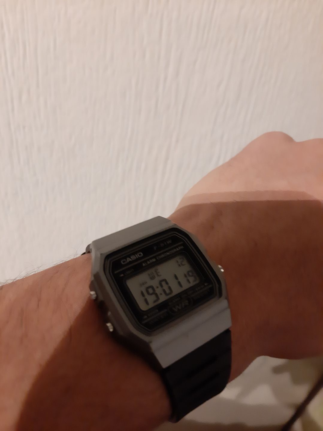 Customer photo review of Reloj Casio Vintage F-91WM-1BDF Gris/Negro