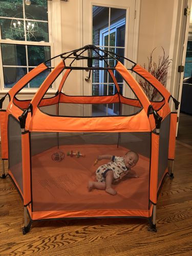 Customer photo review of Pop N' Go® Playpen