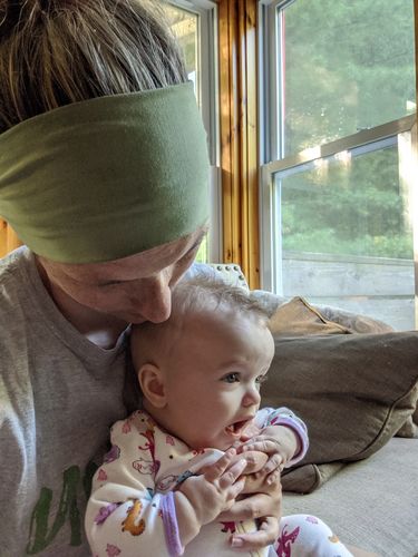 Customer photo review of Butter Soft Knot Headband