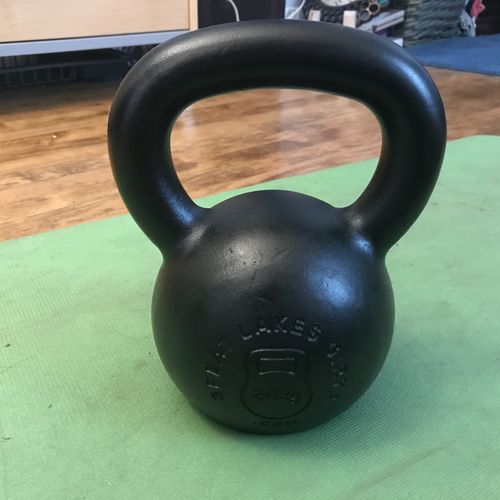 Customer photo review of 20kg / 44lbs E-coated Cast Iron Kettlebell
