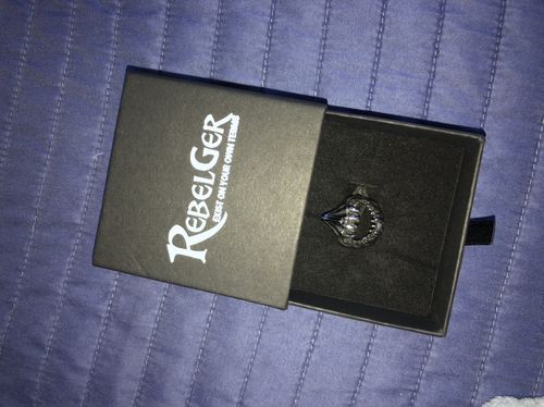 Customer photo review of SHARP TEETH RING