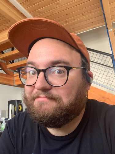 Customer photo review of Big Unstructured Snapback, Burnt Orange