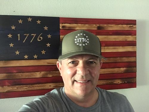 Customer photo review of 1776 Guns Trucker Hat
