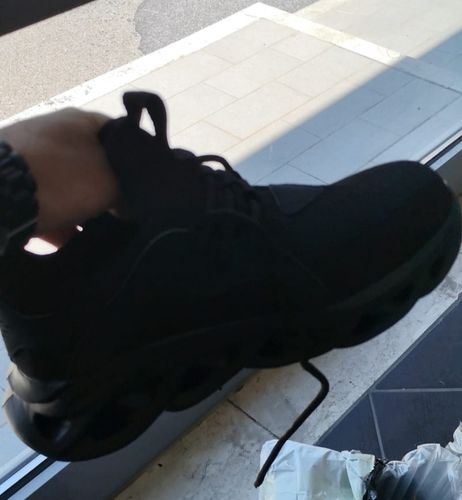 Customer photo review of Steel Toe Safety Work Shoes